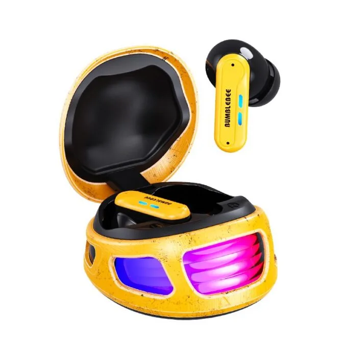 Transformers TWS Earphones TF-T16 Yellow — image 1
