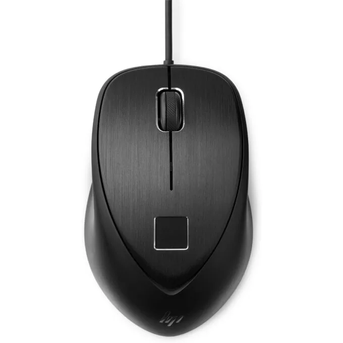 HP Fingerprint Mouse laser 3 buttons wired USB for Elite x2, EliteBook 735 G6, Mobile Thin Client mt — image 4