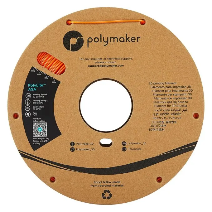 ASA 1,75mm ORANGE 1kg — image 3