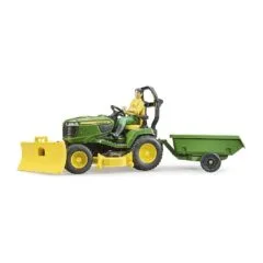 BRUDER bworld John Deere Aufsitzrasenmher