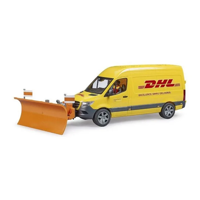 BRUDER MB Sprinter DHL mit Fahrer (gelb) — image 5