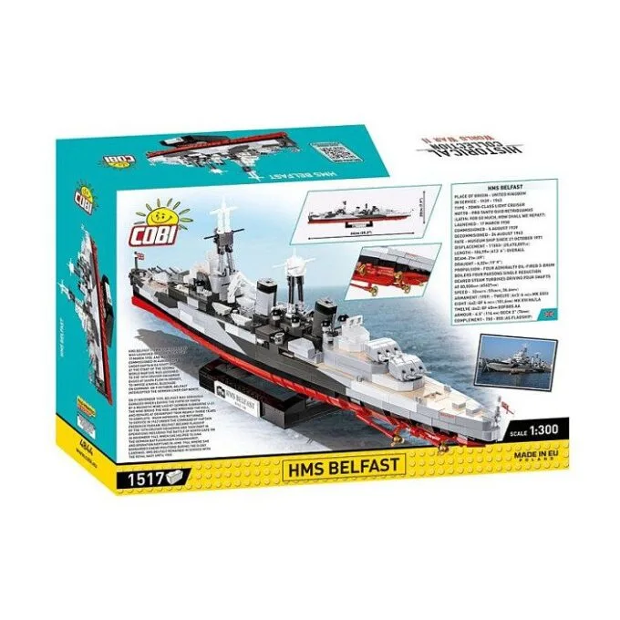 COBI HMS Belfast (Mastab 1:300) — image 4