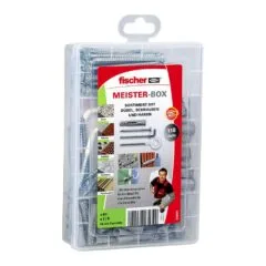 Fischer MeisterBox UX + Schrauben + Haken