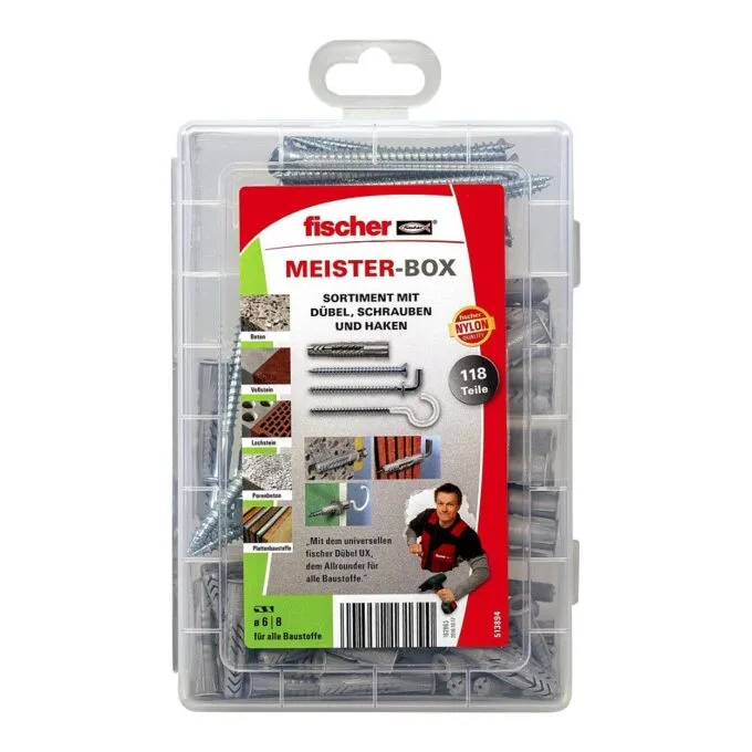 Fischer MeisterBox UX + Schrauben + Haken — image 4
