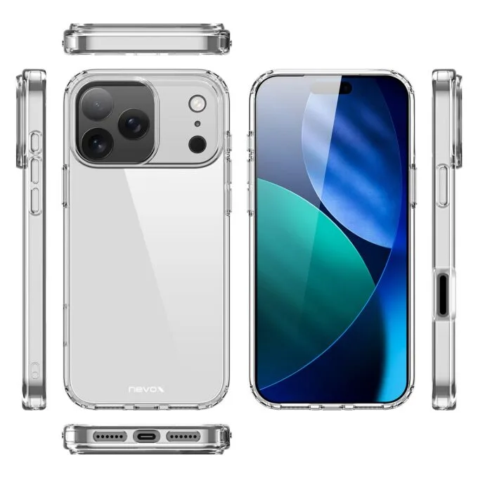 Nevox StyleShell Flex - iPhone 17 Pro , transparent — image 3