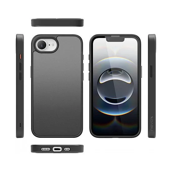 Nevox StyleShell Invisio (schwarz, iPhone 16e) — image 2