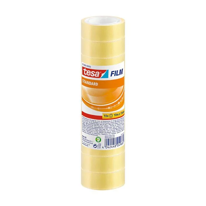 tesa Klebefilm 15 mm x 10 m transparent — image 1