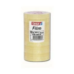 tesa STANDARD Klebefilm 15 mm x 66 m transparent