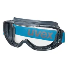 uvex Vollsichtbrille megasonic anthrazit/blau