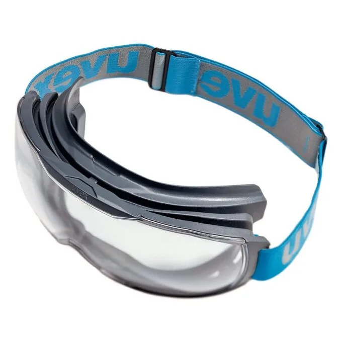 uvex Vollsichtbrille megasonic anthrazit/blau — image 3