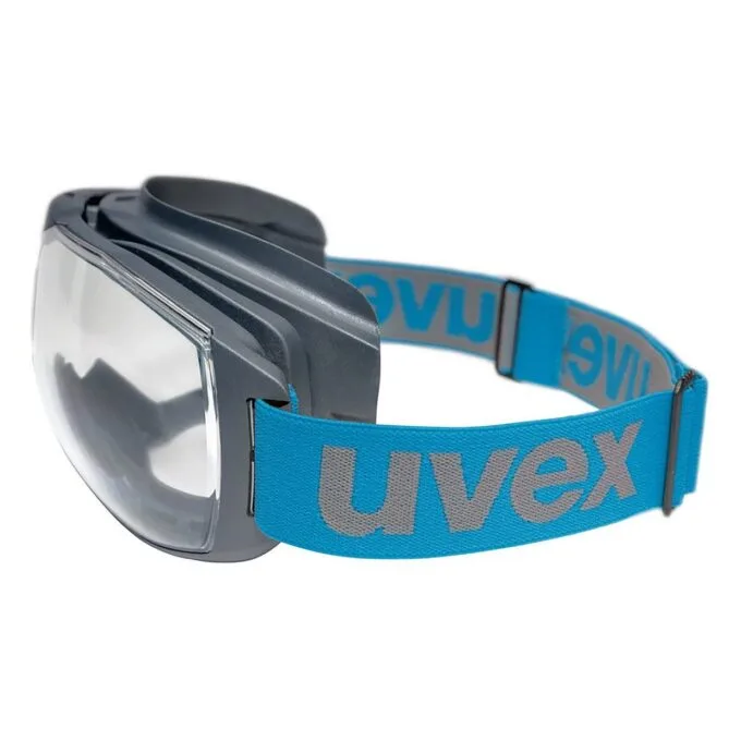 uvex Vollsichtbrille megasonic anthrazit/blau — image 5