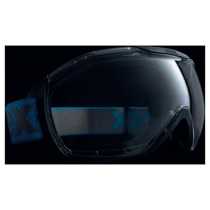 uvex Vollsichtbrille megasonic anthrazit/blau — image 6
