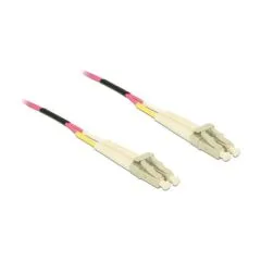 LWL Kabel LC Duplex zu LC Duplex Multimode OM4 75 m