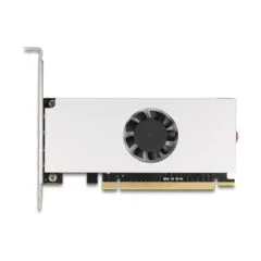 PCI Express x16 Karte zu 4 x USB 20 Gbps USB Type-C™ Quad Channel mit Lüfter und Kühlkörper im Low Profile Formfaktor
