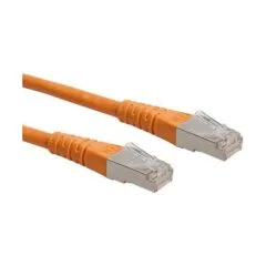 ROLINE Patchkabel Kat.6 Class E S/FTP PiMF orange 10m