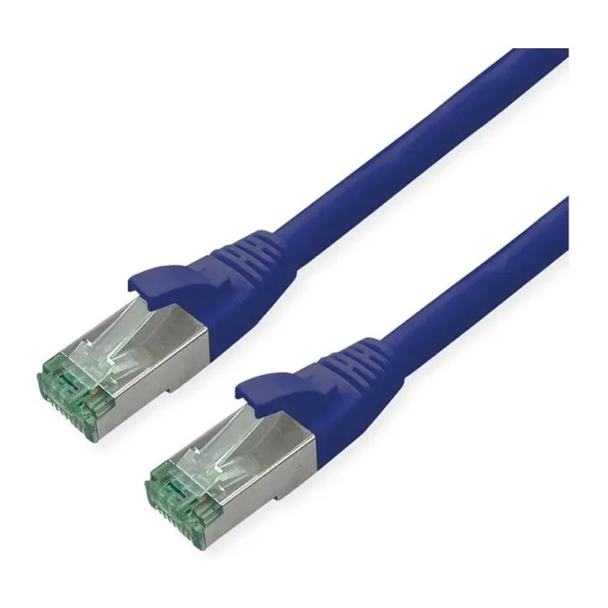 ROLINE RM Patchkabel Cat.6A S/FTP (PiMF), blau, 5 m — image 2