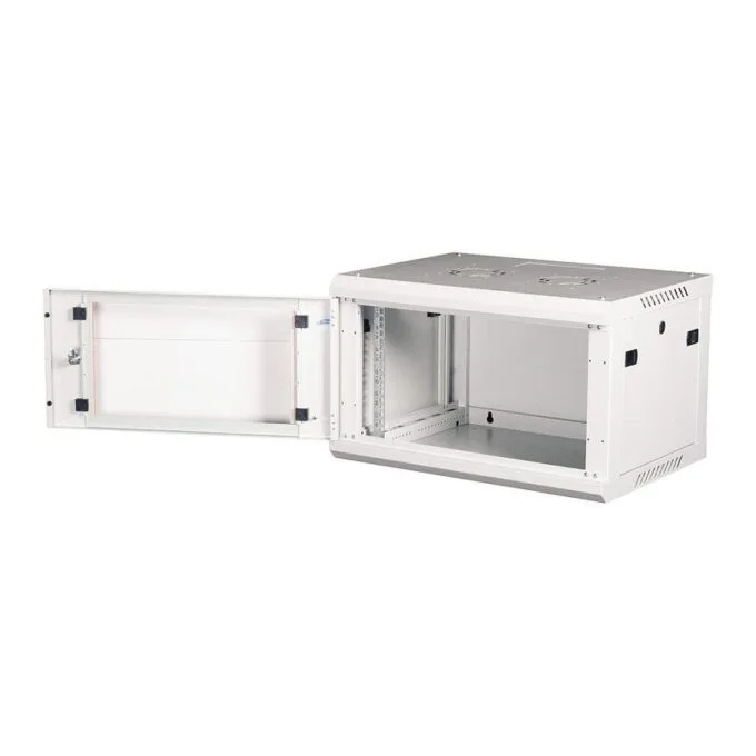 ROLINE 19-Zoll Wandgehuse Basic Plus 6HE, 600x450 BxT grau — image 2