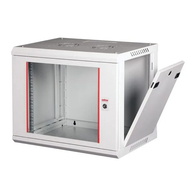 ROLINE 19-Zoll Wandgehuse Basic Plus 9HE, 600x450 BxT grau — image 8