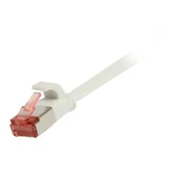 Synergy21 Patchkabel RJ45, CAT6 250Mhz, 3m weiss, FTP(U/FTP), TPE(Superflex), Flach