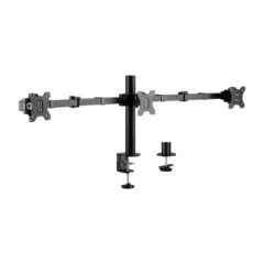 Logilink Monitorhalterung 3-fach, 17-27" Armlänge verstellb.
