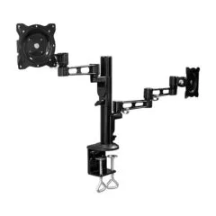 Logilink Monitorhalterung 2-fach, 13-26", Aluminium