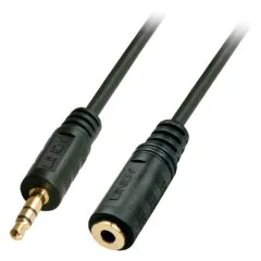 LINDY Audiokabel Stereo 3.5mm/3.5mm M/F 10m