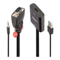 LINDY Konverter VGA & Audio an HDMI