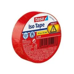 tesa Isolierband 10m 15mm rot