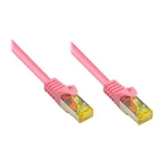 Good Connections Patchkabel m. Cat.7 Rohk. magenta 30m