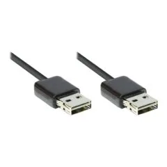 Good Connections USB2.0 Kabel EASY A-A schw. 0,5m
