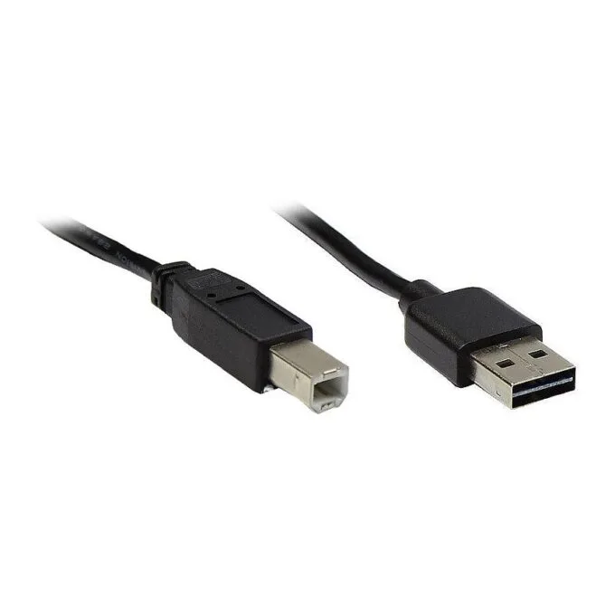 Good Connections USB2.0 Kabel EASY A gew.-B schw. 2m — image 1