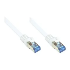 Good Connections Cat.6A Patchkabel S/FTP HF weiß 15m
