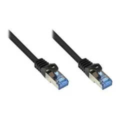 Good Connections Cat.6A Patchkabel S/FTP HF schwarz 20m