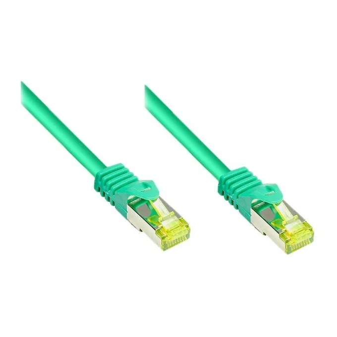 Good Connections Patchkabel m. Cat.7 Rohkabel grün 30m — image 1