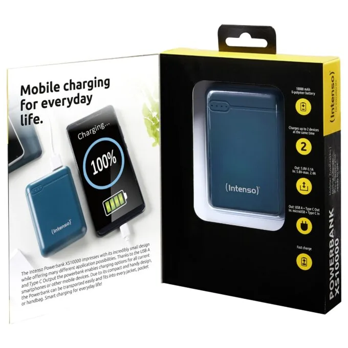 Intenso Mobile Powerbank XS 10000 petrol — image 3
