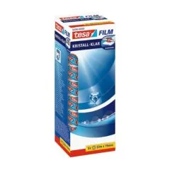 tesa KRISTALL-KLAR Klebefilm 19 mm x 33 m transparent