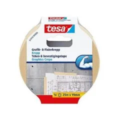 tesa Grafik- und Fixier-Krepp 25m 19mm