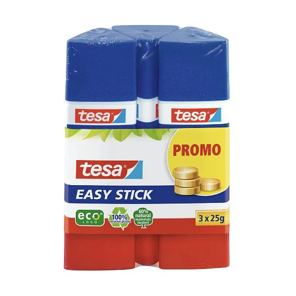 tesa EASY STICK ecoLOGO Klebestifte 25,0 g + GRATIS 1 St. — image 1