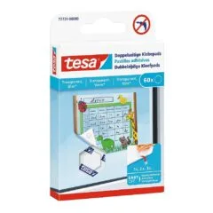 tesa doppelseitige Klebepads 1.1 cm x 1.1 cm transparent