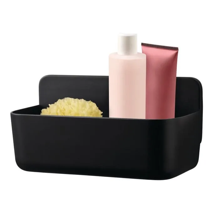 tesa Lavaa Duschkorb M mattschwarz 3kg — image 2