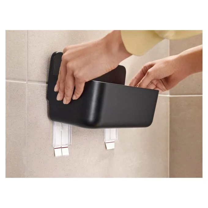 tesa Lavaa Duschkorb M mattschwarz 3kg — image 7