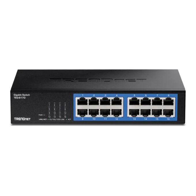 TRENDnet TEG-S17D, 16-Port Gigabit-Desktop-Switch — image 2