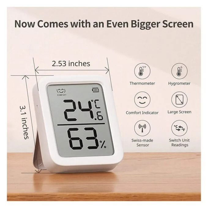 SwitchBot Smart Thermometer Plus Thermo-Hygrometer — image 4