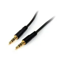 StarTech 3 ft Slim 3.5mm Stereo Audio Cable - M/M