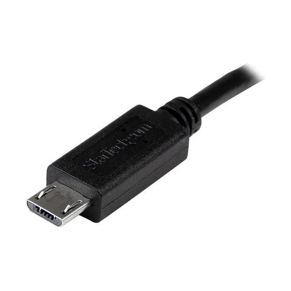 StarTech USB OTG Cable - Micro USB to Micro USB - M/M - 8in. — image 2