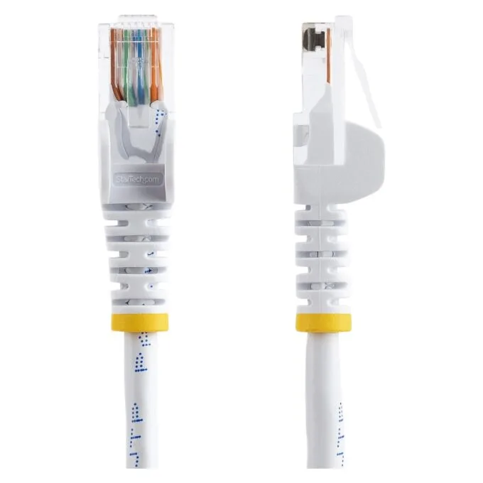 StarTech 7m White Cat5e Patch Cable with Snagless RJ45 Connectors - Long Ethernet Cable - 7 m Cat 5e UTP Cable — image 2