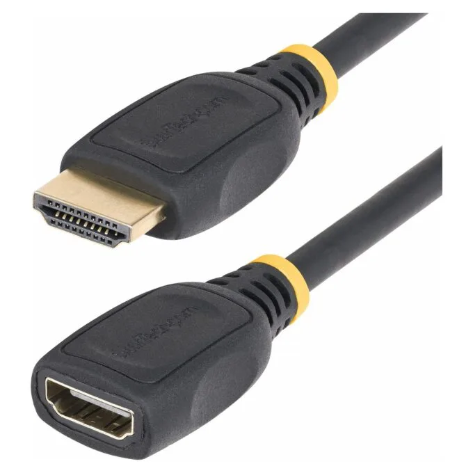 StarTech 2m HDMI 2.0 Verlängerungskabel, 4K 60Hz, Stecker/Buchse — image 1