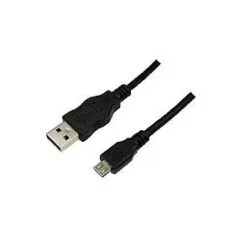 Logilink USB Kabel A -> micro B St/St 0.60m schwarz