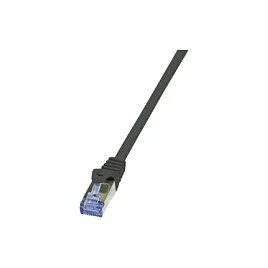 Logilink Patchkabel mit Cat7-Rohk. Primel. S/FTP schw 1,50m — image 1
