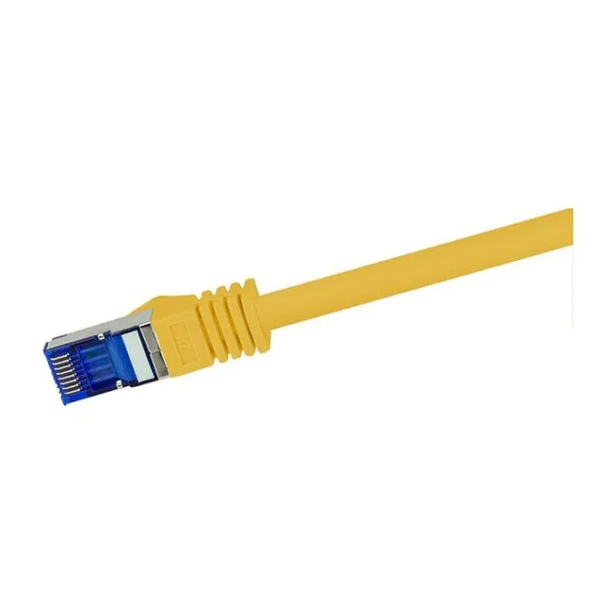 Logilink Patchkabel Ultraflex, Cat.6A, S/FTP, gelb, 1 m — image 2